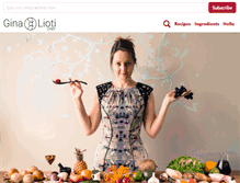 Tablet Screenshot of ginalioti.com